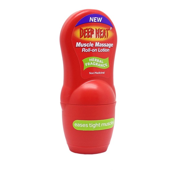 Deep Heat Muscle Massage Roll On Lotion