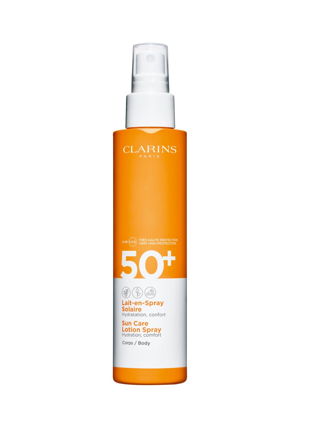 Clarins Sun Care Lotion Spray for Body SPF50+