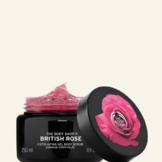 The Body Shop British Rose Exfoliating Gel Body Scrub The Body Shop British Rose Exfoliating Gel Body Scrub
