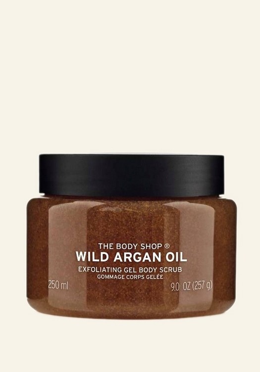 The Body Shop Wild Argan Oil Exfoliating Gel Body Scrub