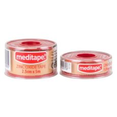 Medicare Meditape Zinc Oxide Tape 2.5CM X 5M Medicare Meditape Zinc Oxide Tape 2.5CM X 5M