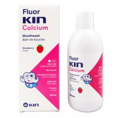 Kin Fluor Kin Calcium Strawberry Flavour Mouthwash Kin Fluor Kin Calcium Strawberry Flavour Mouthwash