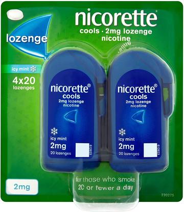 NICORETTE COOLS 2MG NICORETTE COOLS 2MG