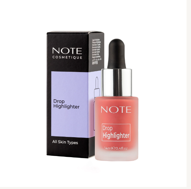 Note Drop Highlighter 01 Pearl Rose Note Drop Highlighter 01 Pearl Rose