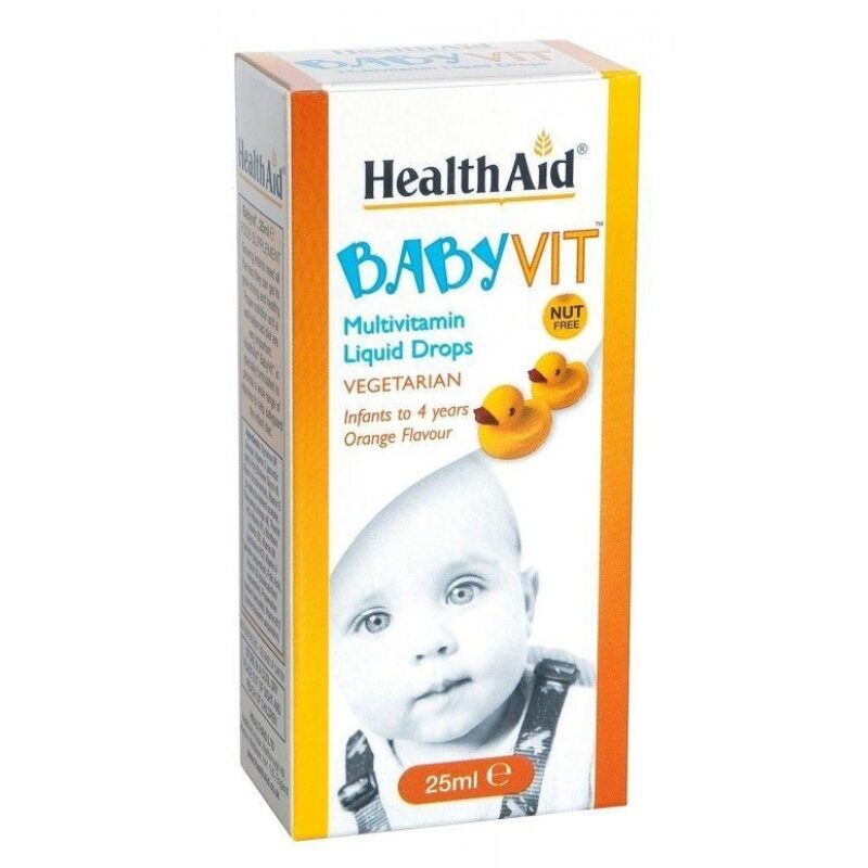 Health Aid BabyVit Multivitamin Liquid Drops Health Aid BabyVit Multivitamin Liquid Drops