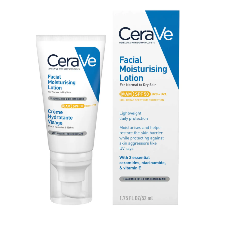 CeraVe Facial Moisturising Lotion AM SPF50 CeraVe Facial Moisturising Lotion AM SPF50