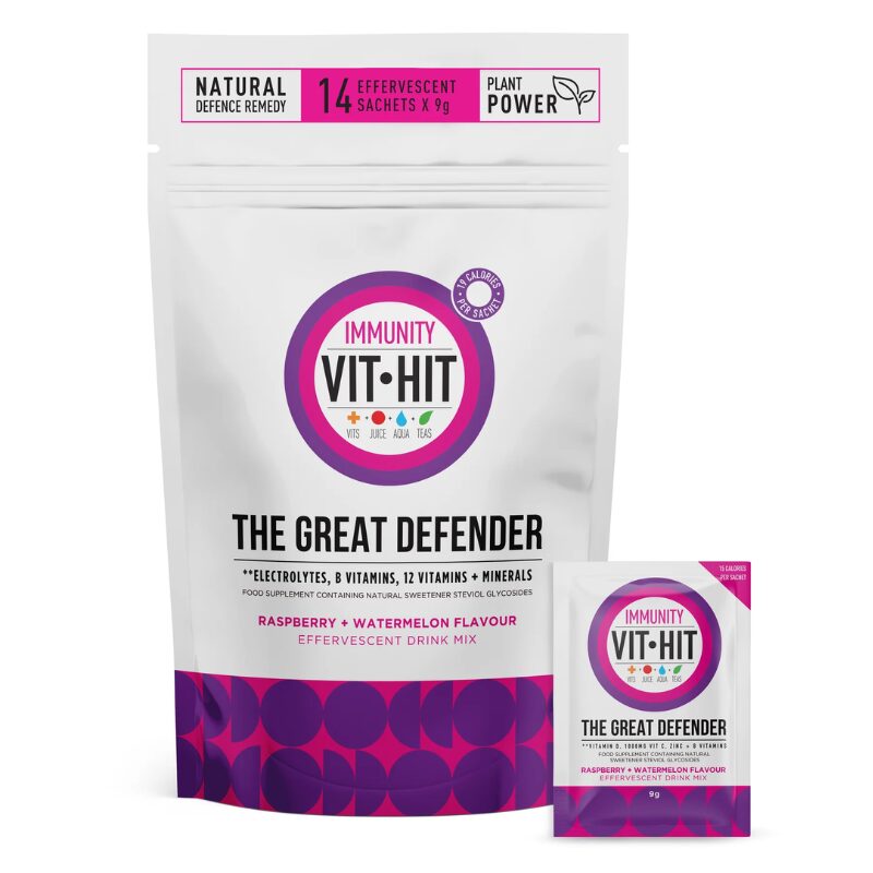 VitHit Sachets The Great Defender Raspberry & Watermelon VitHit Sachets The Great Defender Raspberry & Watermelon
