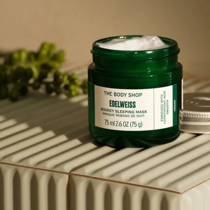 The Body Shop Edelweiss Bouncy Sleeping Mask