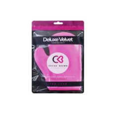 Cocoa Brown Deluxe Velvet Tanning Mitt