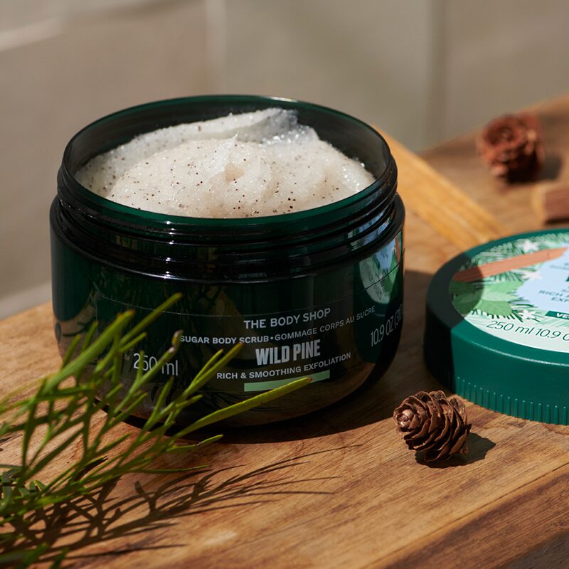 The Body Shop Wild Pine Body Scrub The Body Shop Wild Pine Body Scrub