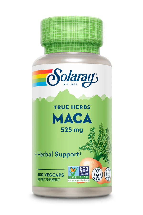 Solaray Maca 525mg 100 Capsules Solaray Maca 525mg 100 Capsules