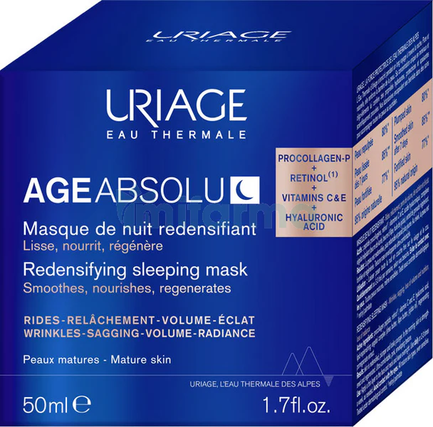 Uriage Age Absolu Redensifying Sleeping Mask 50ml Uriage Age Absolu Redensifying Sleeping Mask 50ml