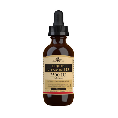 Solgar Liquid Vitamin D3 2500iu 59ml Solgar Liquid Vitamin D3 2500iu 59ml