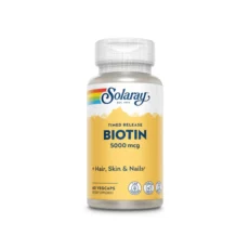 Solaray Biotin Timed Release 5000mcg 60 Capsules