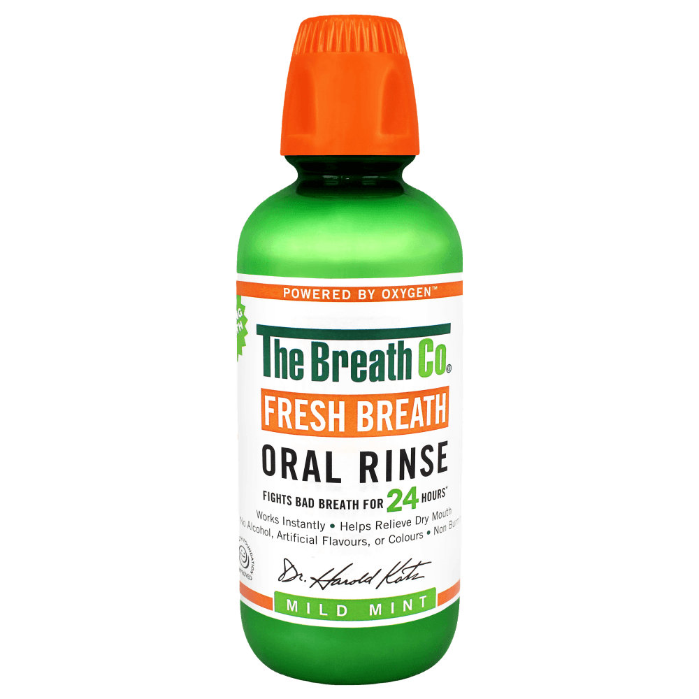 The Fresh Breath Co Mouthwash Mild Mint 500ml The Fresh Breath Co Mouthwash Mild Mint 500ml