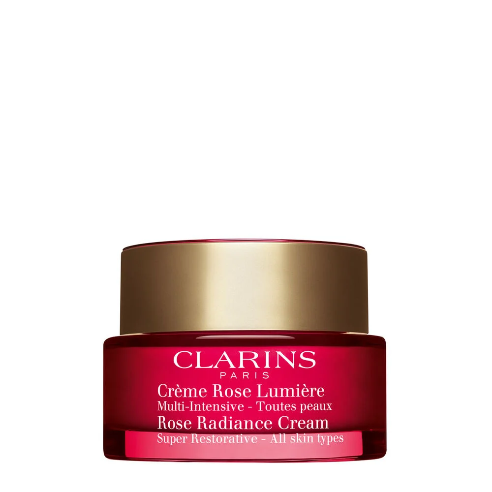 Clarins Super Restorative Rose Radiance Cream All Skin Types 50ml Clarins Super Restorative Rose Radiance Cream All Skin Types 50ml