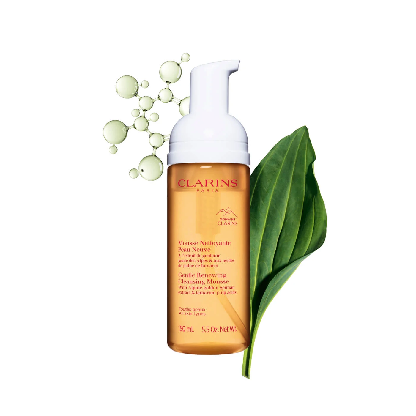 Clarins Gentle Renewing Cleansing Mousse 150ml Clarins Gentle Renewing Cleansing Mousse 150ml