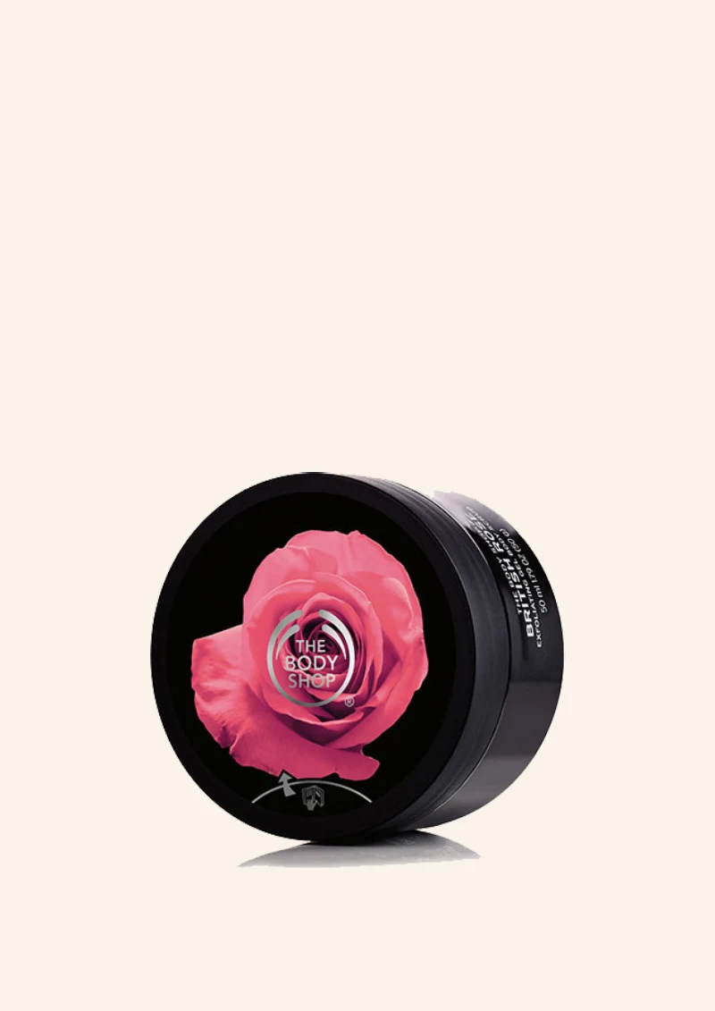The Body Shop British Rose Exfoliating Gel Scrub 50ml The Body Shop British Rose Exfoliating Gel Scrub 50ml