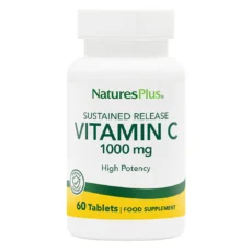 Natures Plus Vitamin C 1000 mg with Rose Hips Sustained Release 60 Tablets