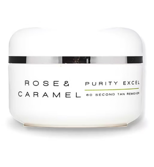 Rose & Caramel Purity Excel 60 Second Tan Remover 200ml Rose & Caramel Purity Excel 60 Second Tan Remover 200ml