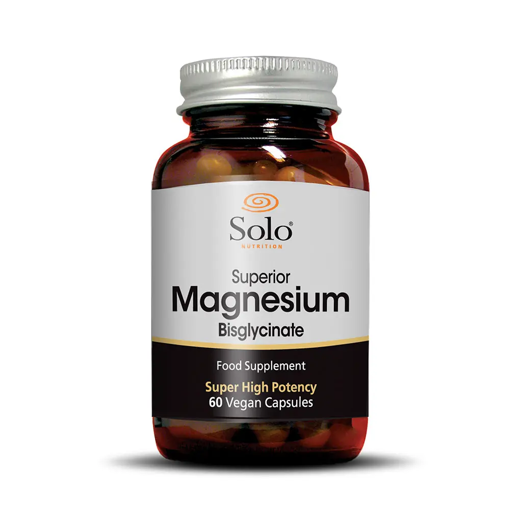 Solo Nutrition Superior Magnesium Bisglycinate 60 Capsules Solo Nutrition Superior Magnesium Bisglycinate 60 Capsules